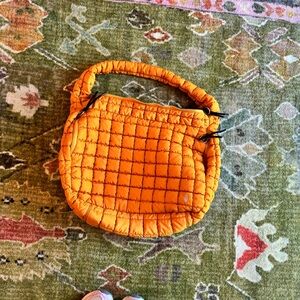 Free People Quilted Carryall Bag (Golden Sunrise)
